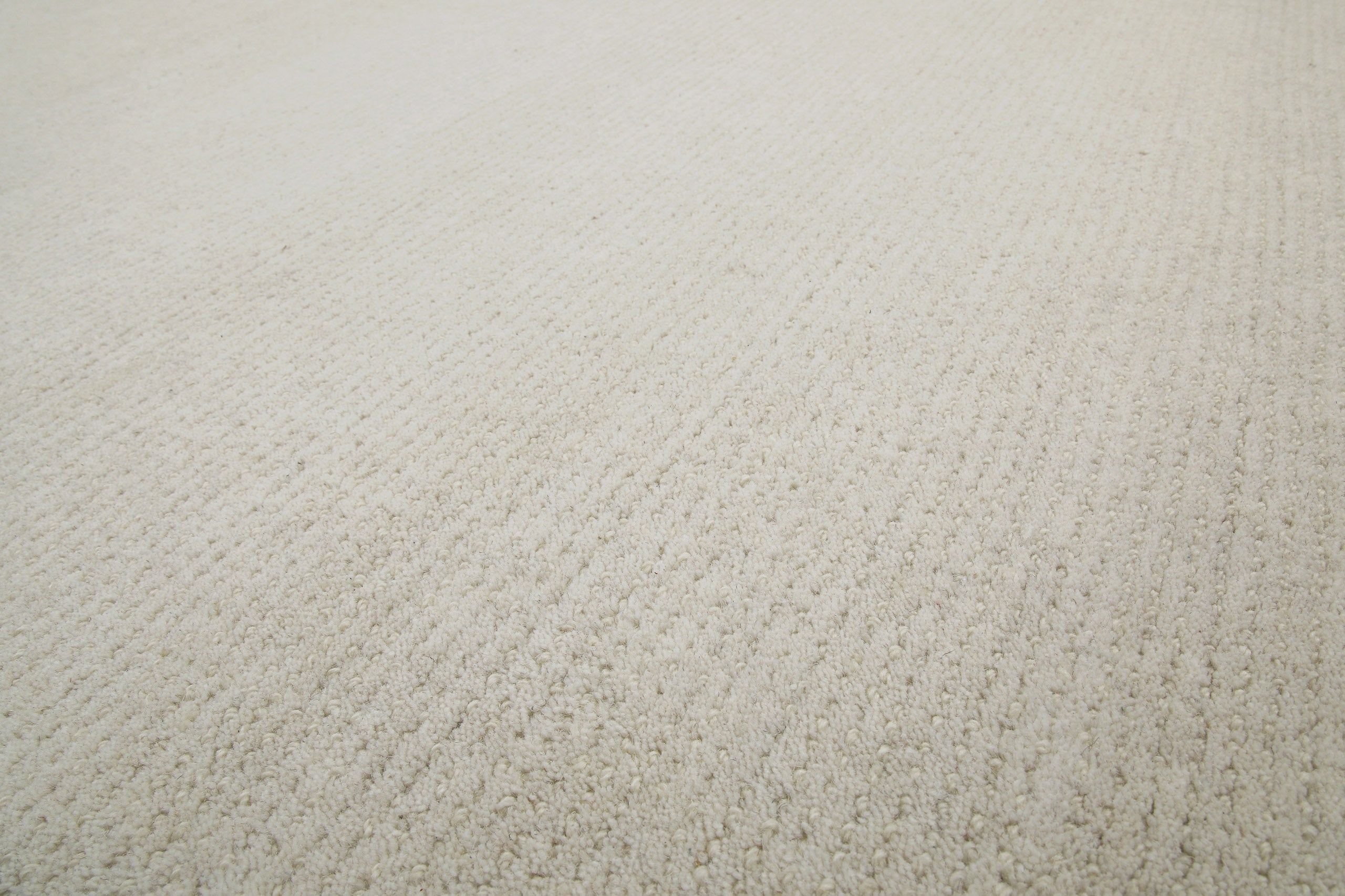 Kurzflor Teppich Rund Creme Weiß "Hamptons THIRTYTWO" WECONhome