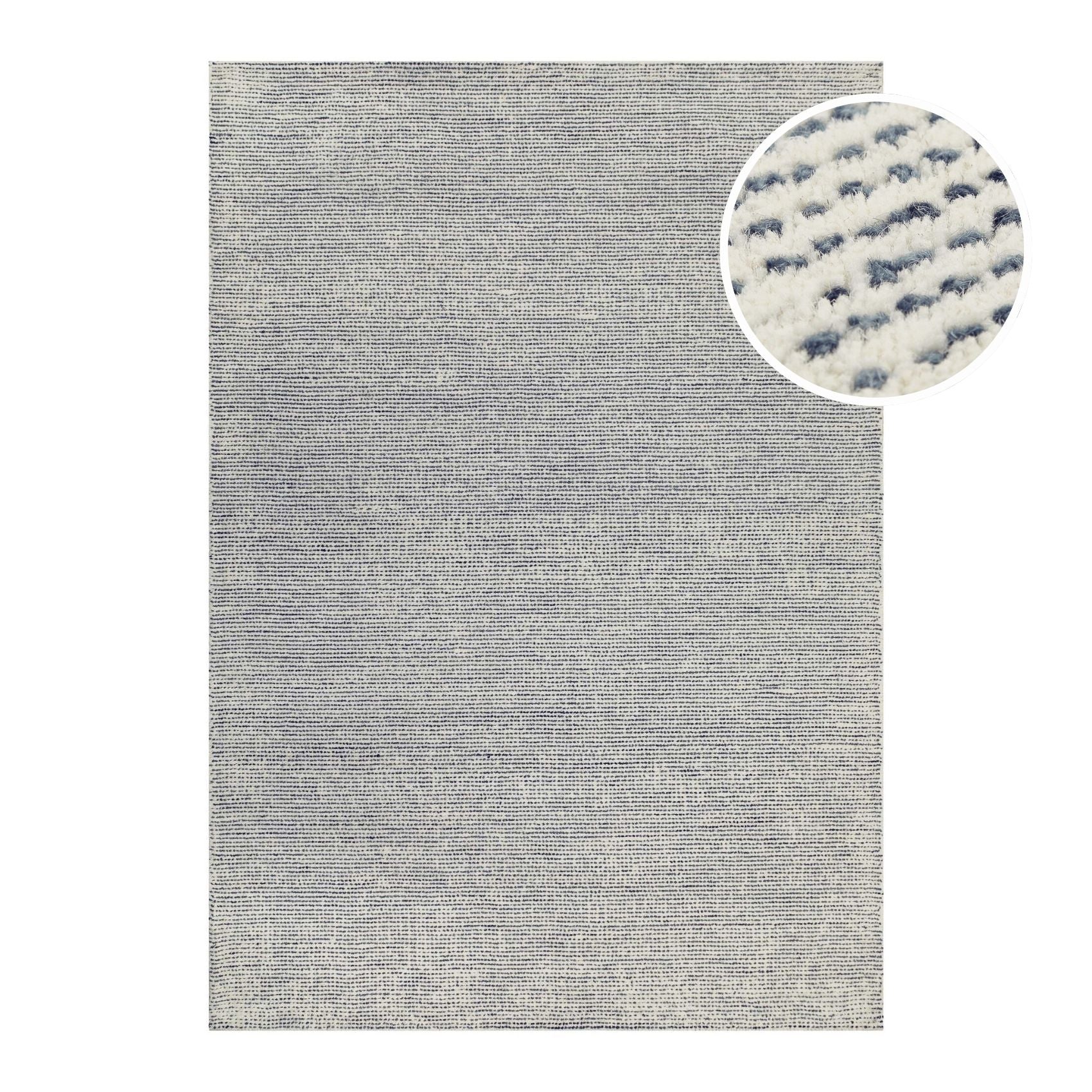 Kurzflor Teppich Blau "Hamptons THIRTYTWO" WECONhome