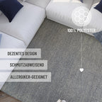 Kurzflor Teppich Blau "Hamptons THIRTYTWO" WECONhome