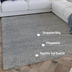 Kurzflor Teppich Blau "Hamptons THIRTYTWO" WECONhome