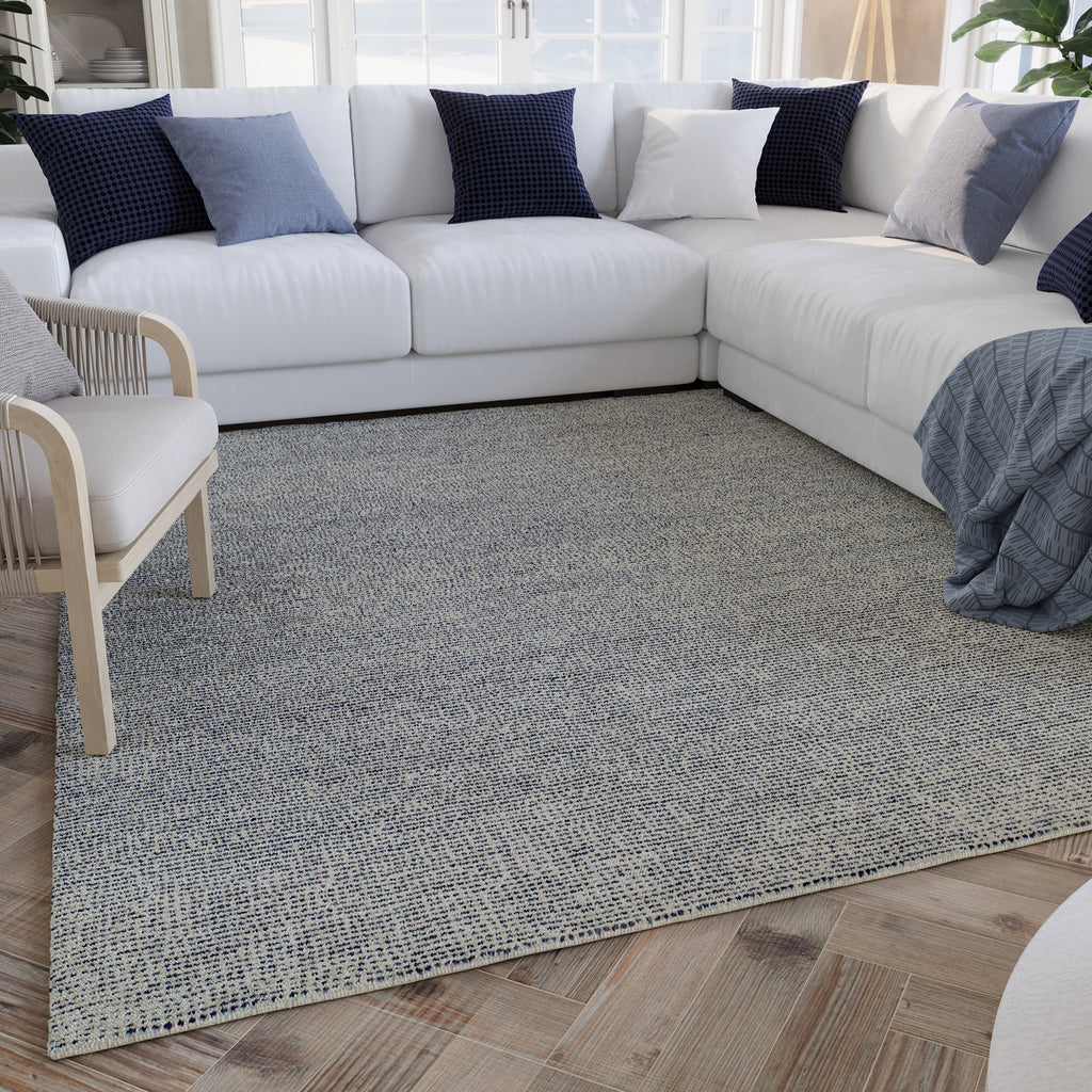 Kurzflor Teppich Blau "Hamptons THIRTYTWO" WECONhome