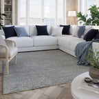 Kurzflor Teppich Blau "Hamptons THIRTYTWO" WECONhome