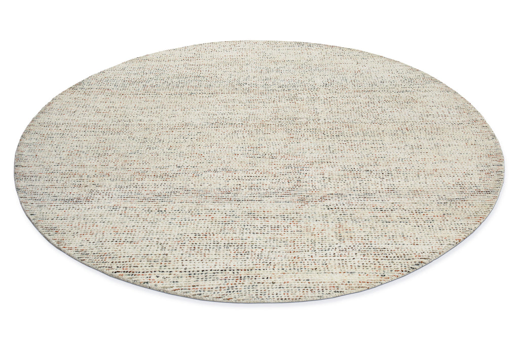 Kurzflor Teppich Rund Blau "Hamptons THIRTYTWO" WECONhome