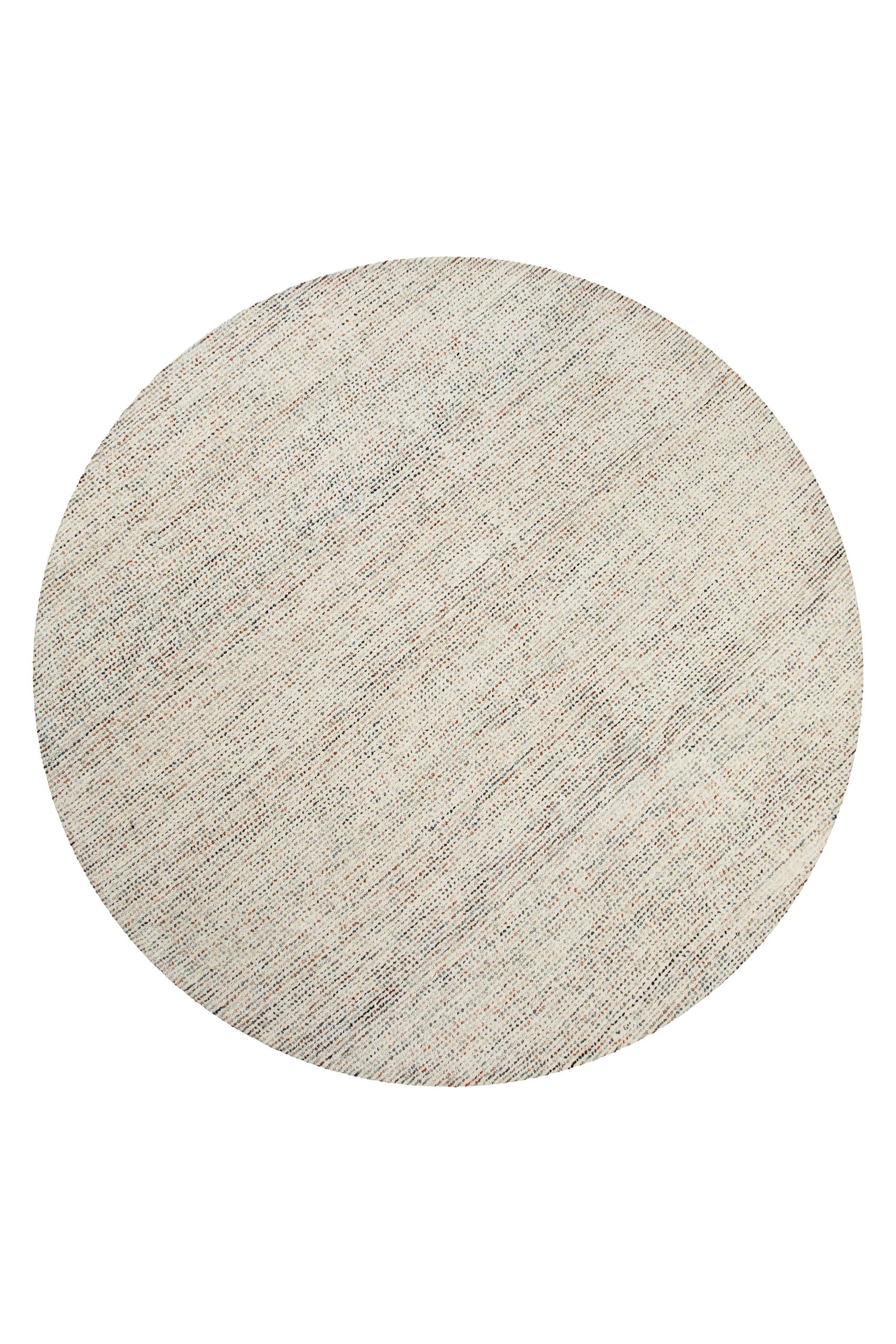 Kurzflor Teppich Rund Multi Pastell "Hamptons THIRTYTWO" WECONhome