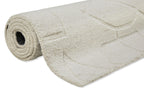 Kurzflor Teppich Creme Weiß "Hamptons TWENTYEIGHT" WECONhome