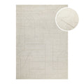 Kurzflor Teppich Creme Weiß "Hamptons TWENTYEIGHT" WECONhome