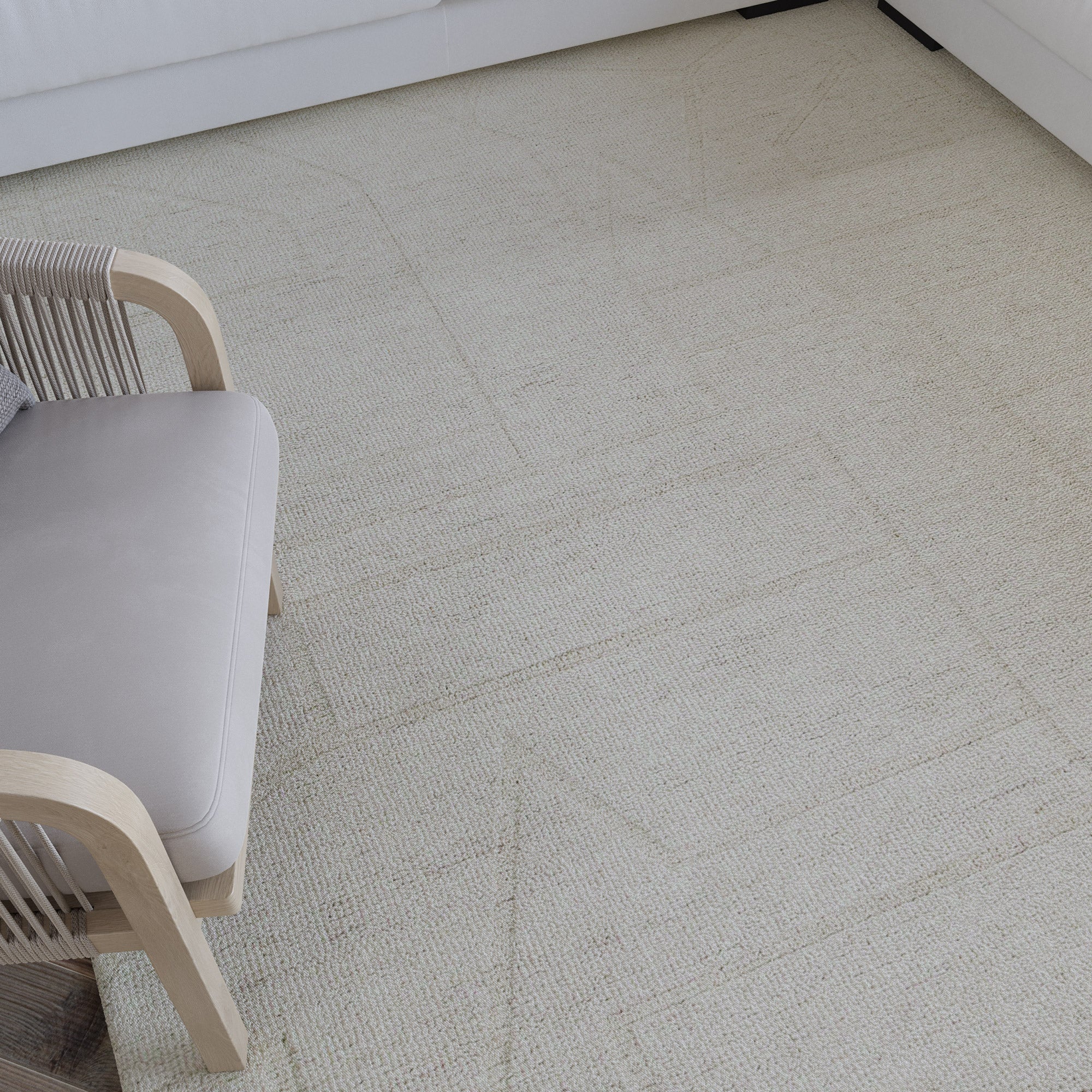 Kurzflor Teppich Creme Weiß "Hamptons TWENTYEIGHT" WECONhome