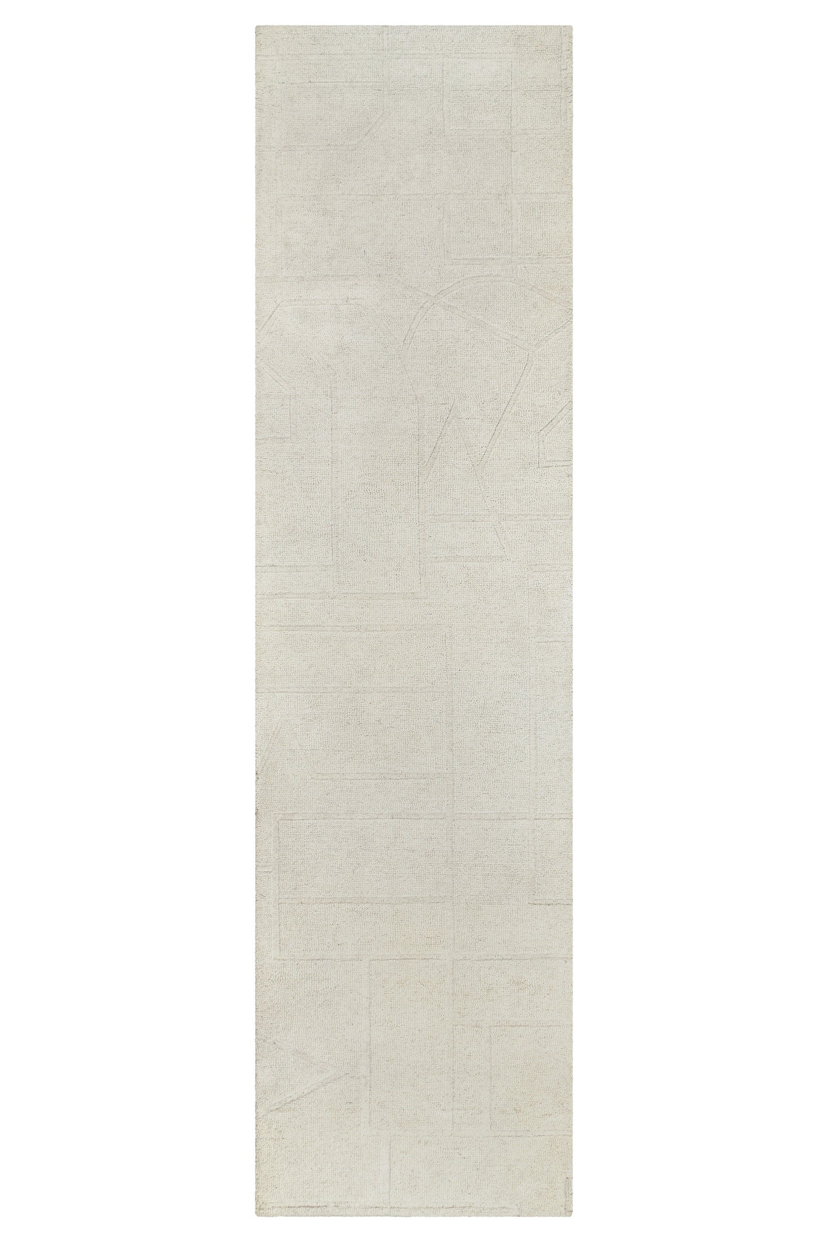 Kurzflor Teppich Creme Weiß "Hamptons TWENTYEIGHT" WECONhome
