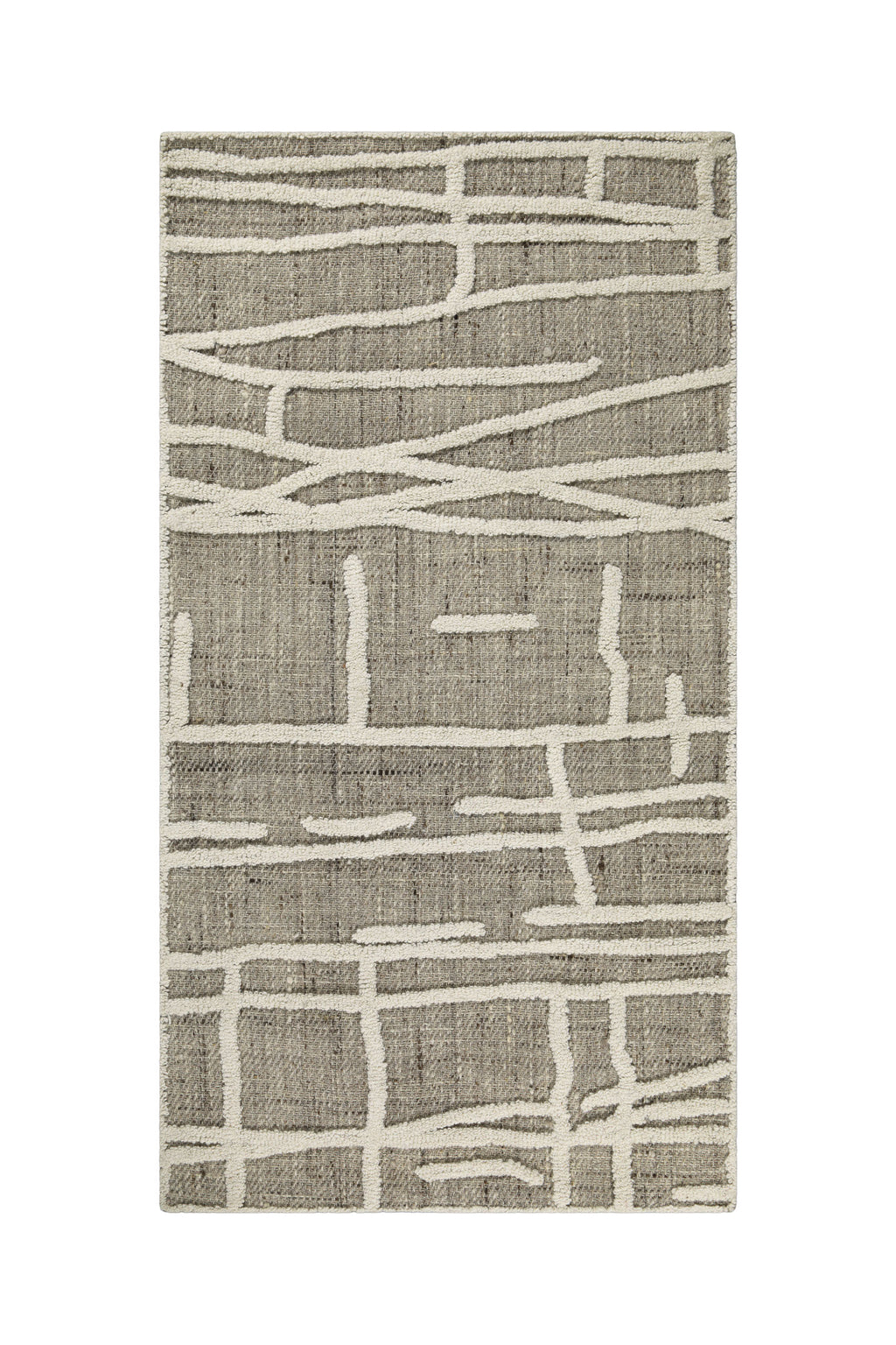 Kurzflor Teppich Taupe meliert "Hamptons TWENTYFIVE" WECONhome