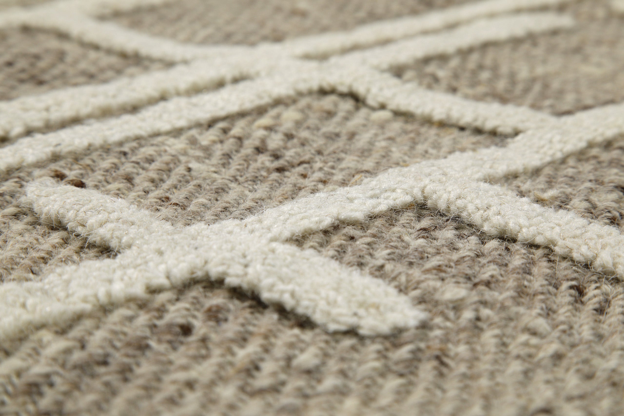 Kurzflor Teppich Taupe meliert "Hamptons TWENTYFIVE" WECONhome