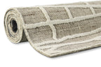 Kurzflor Teppich Taupe meliert "Hamptons TWENTYFIVE" WECONhome