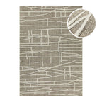 Kurzflor Teppich Taupe meliert "Hamptons TWENTYFIVE" WECONhome