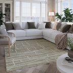 Kurzflor Teppich Taupe meliert "Hamptons TWENTYFIVE" WECONhome
