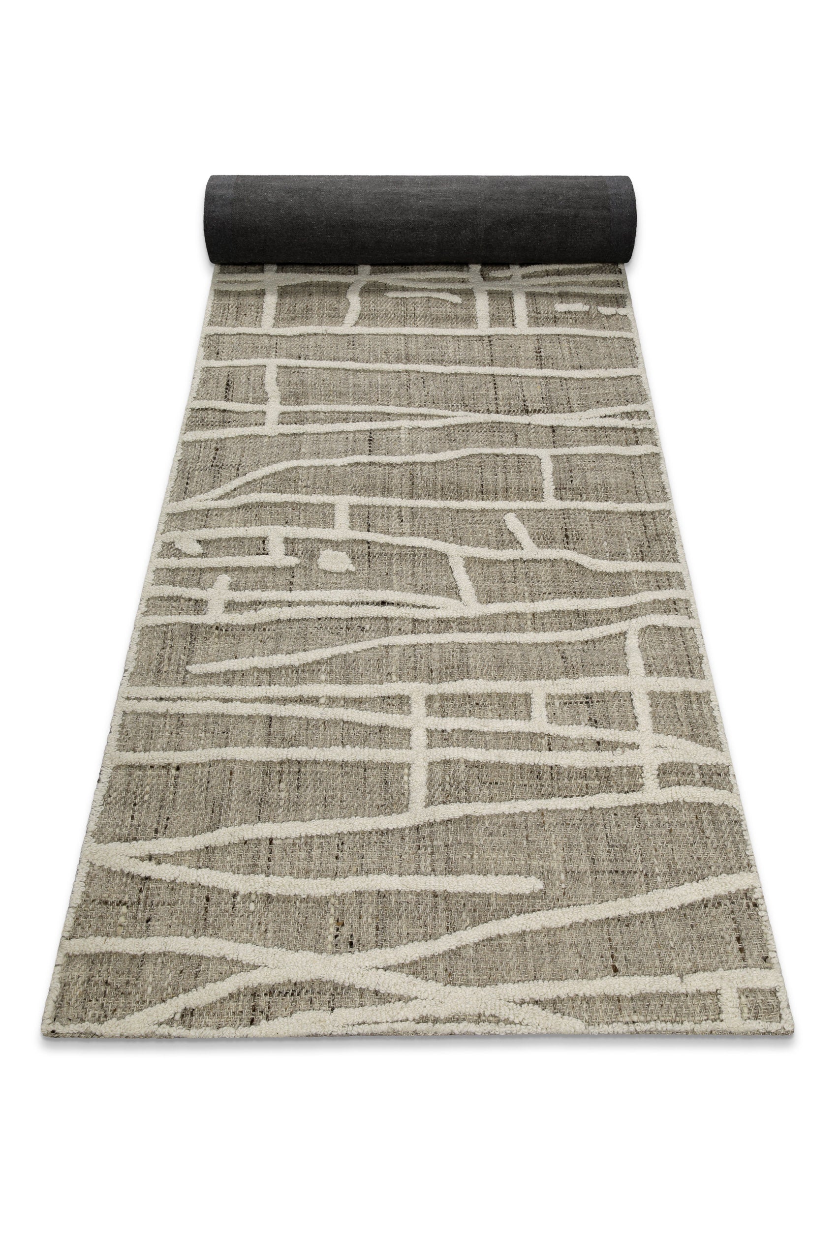 Kurzflor Teppich Taupe meliert "Hamptons TWENTYFIVE" WECONhome
