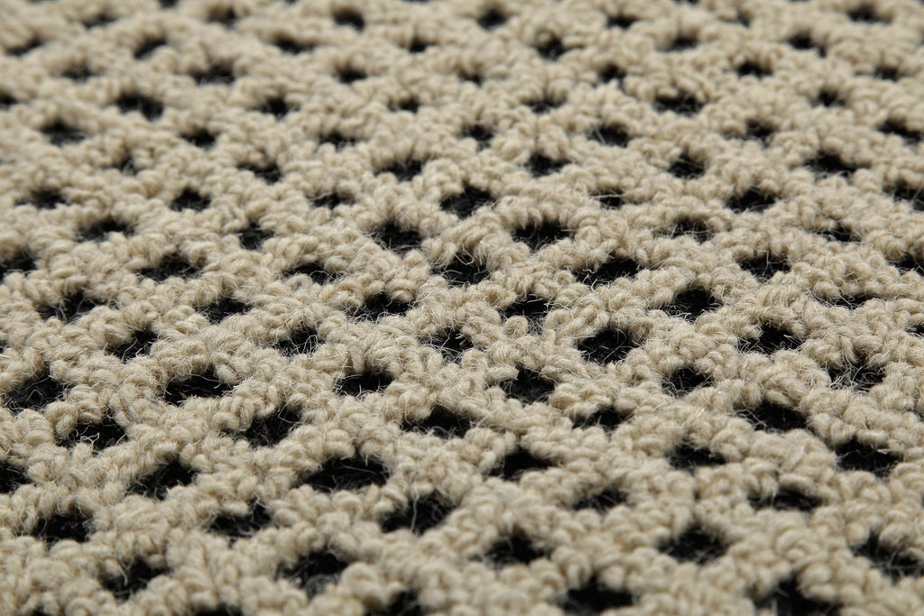 Kurzflor Teppich Sand Beige "Hamptons TWENTYNINE" WECONhome