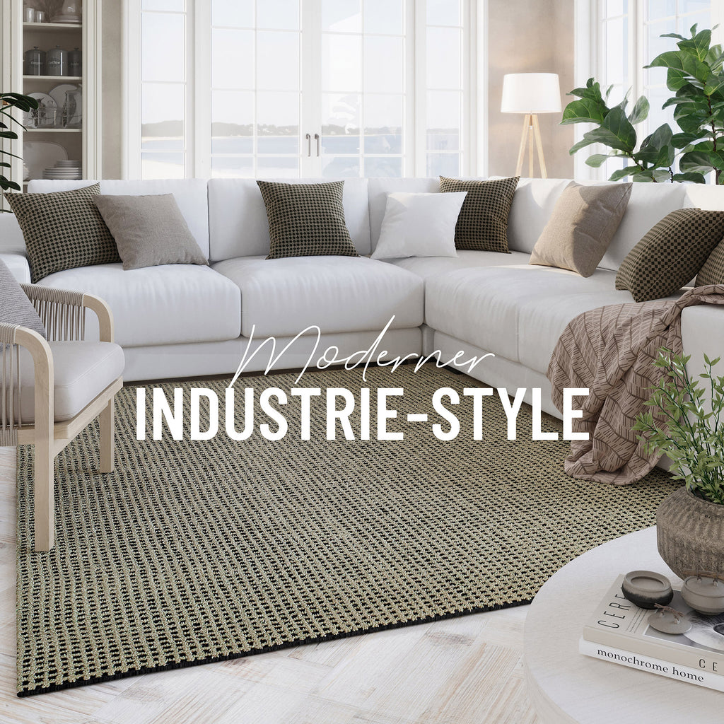 Kurzflor Teppich Sand Beige "Hamptons TWENTYNINE" WECONhome