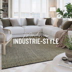 Kurzflor Teppich Sand Beige "Hamptons TWENTYNINE" WECONhome