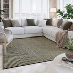 Kurzflor Teppich Sand Beige "Hamptons TWENTYNINE" WECONhome