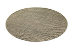 Kurzflor Teppich Rund Sand Beige "Hamptons TWENTYNINE" WECONhome