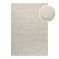 Kurzflor Teppich Creme Weiß aus Schurwolle "Hamptons TWENTYONE" WECONhome