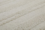 Kurzflor Teppich Rund Creme Weiß "Hamptons TWENTYSEVEN" WECONhome