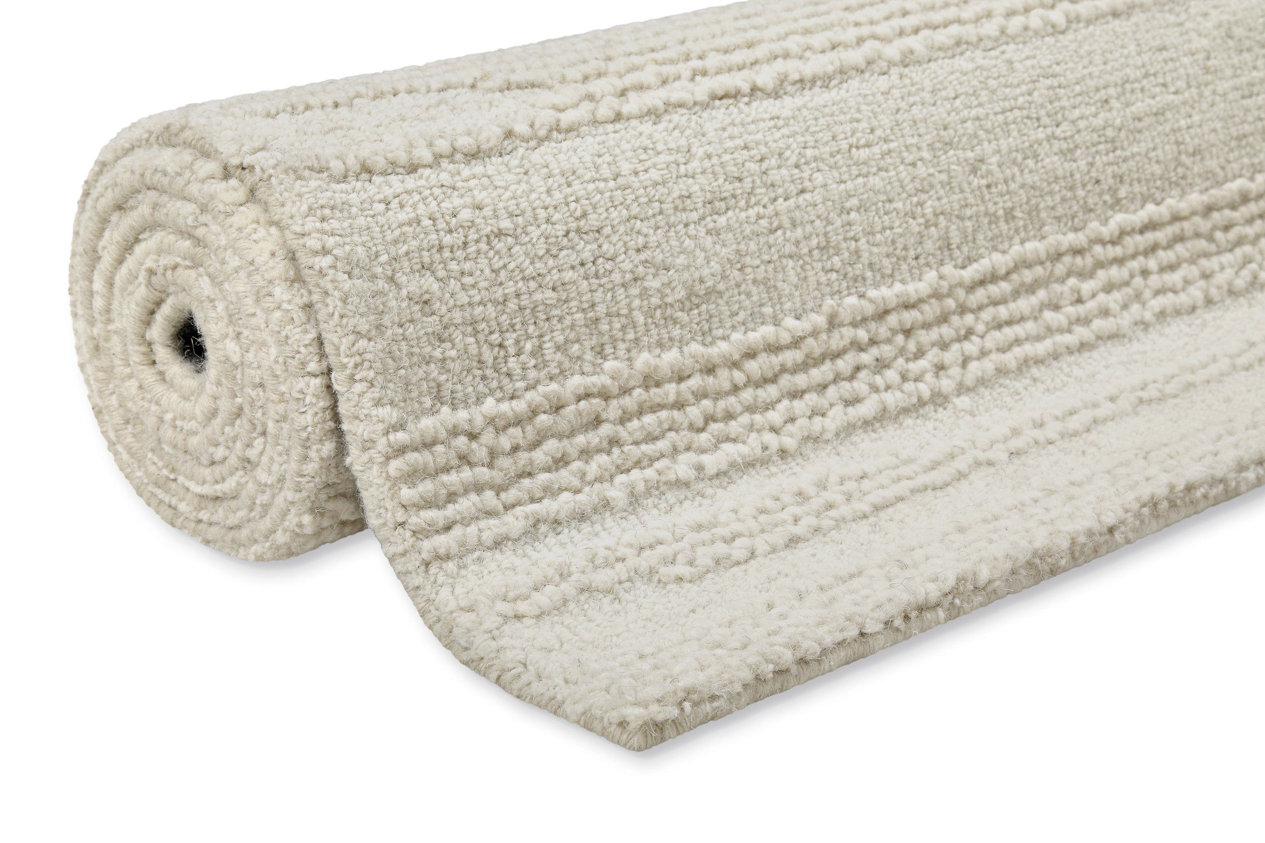 Kurzflor Teppich Creme Weiß "Hamptons TWENTYSEVEN" WECONhome