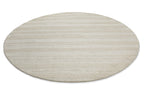 Kurzflor Teppich Rund Creme Weiß "Hamptons TWENTYSEVEN" WECONhome