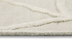 Kurzflor Teppich Creme Weiß "Hamptons TWENTYSIX" WECONhome