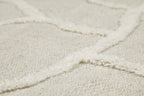 Kurzflor Teppich Creme Weiß "Hamptons TWENTYSIX" WECONhome