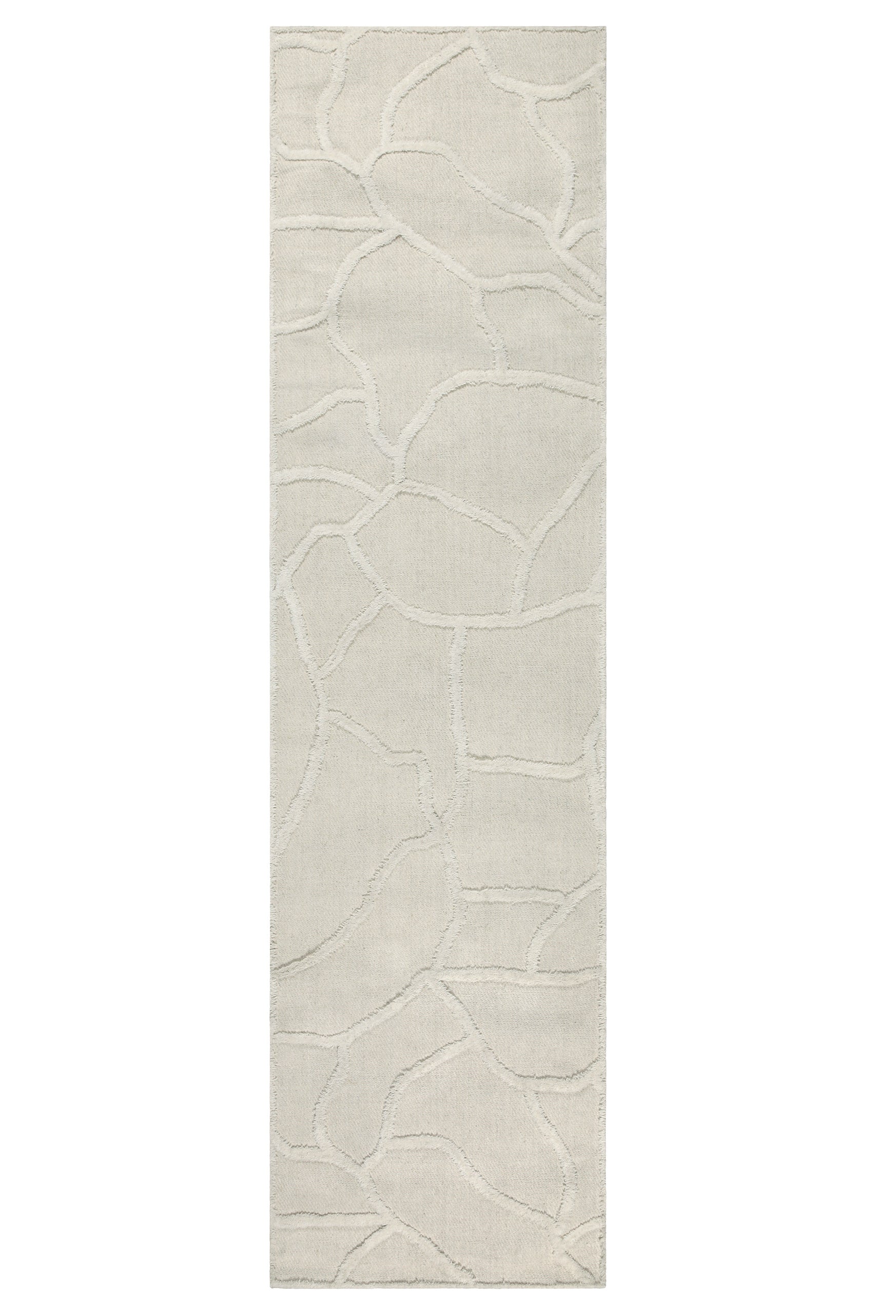 Kurzflor Teppich Creme Weiß "Hamptons TWENTYSIX" WECONhome