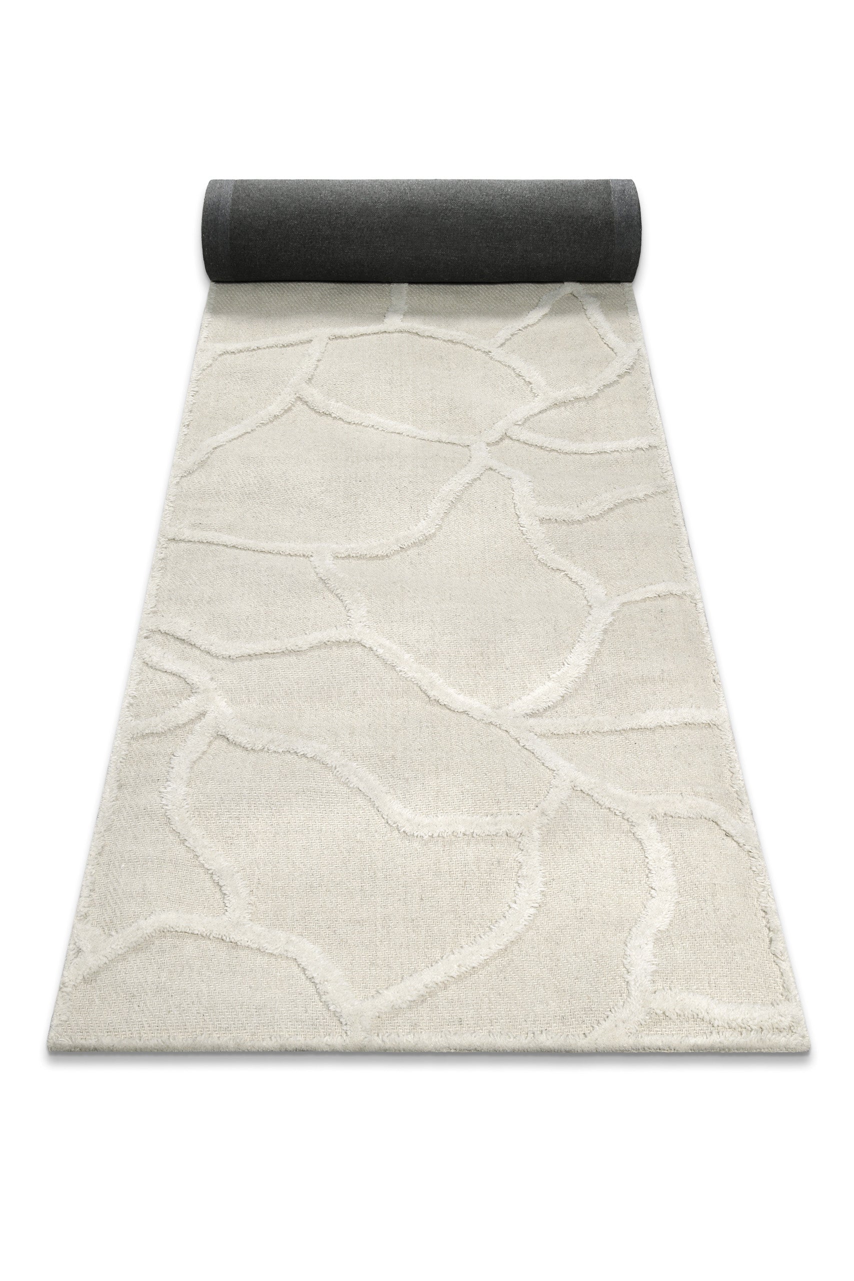 Kurzflor Teppich Creme Weiß "Hamptons TWENTYSIX" WECONhome