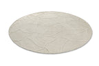 Kurzflor Teppich Rund Creme Weiß "Hamptons TWENTYSIX" WECONhome
