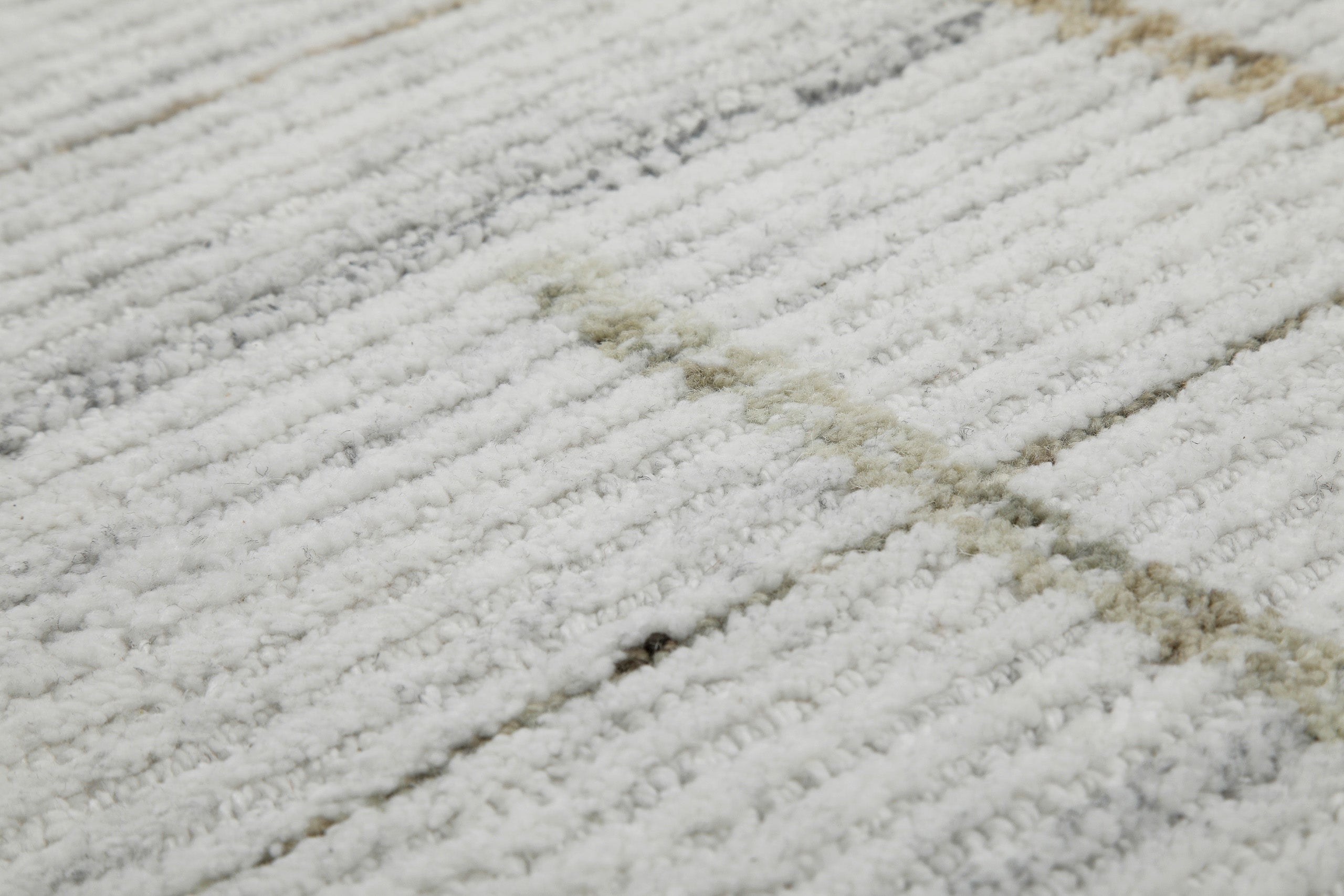 Kurzflor Teppich Rund Perl Weiß "Hamptons TWENTYTWO" WECONhome
