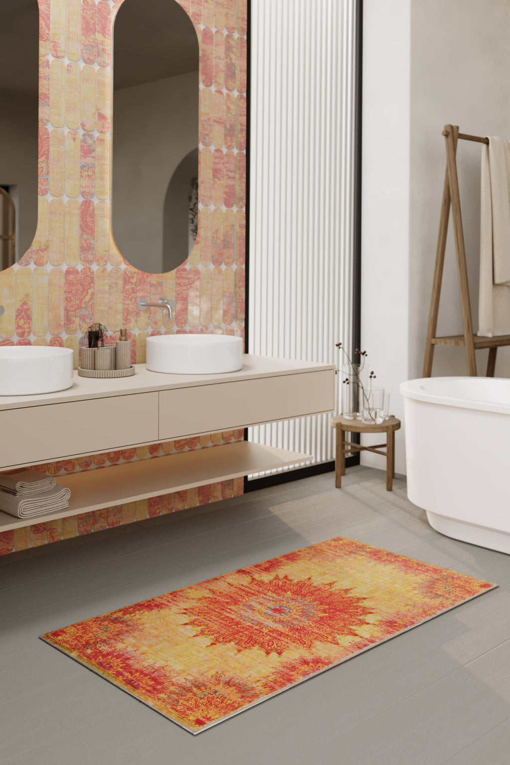 Badteppich Gelb "Healing" WECONhome