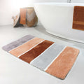 Badteppich Lachs Grau Braun "Rio Marina" Homie Living