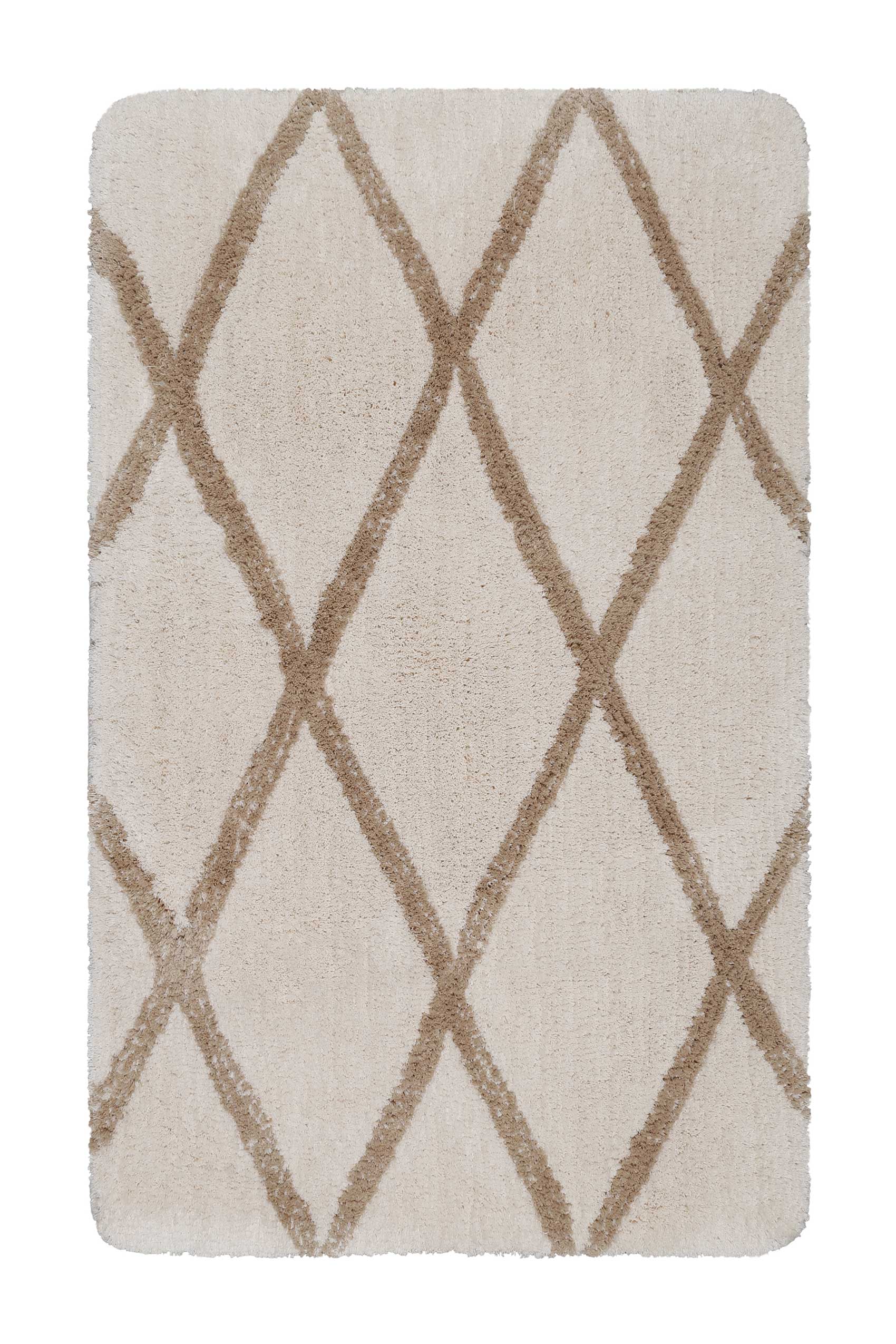 Badteppich Beige Sand "San Bosa" Homie Living