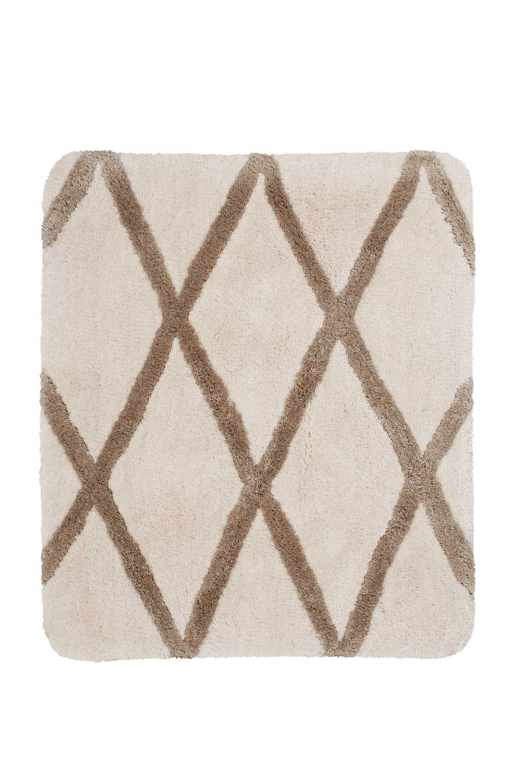 Badteppich Beige Sand "San Bosa" Homie Living