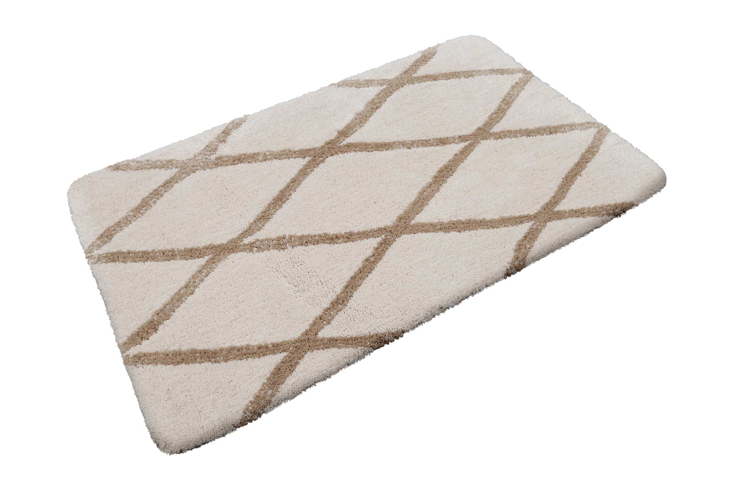 Badteppich Beige Sand "San Bosa" Homie Living