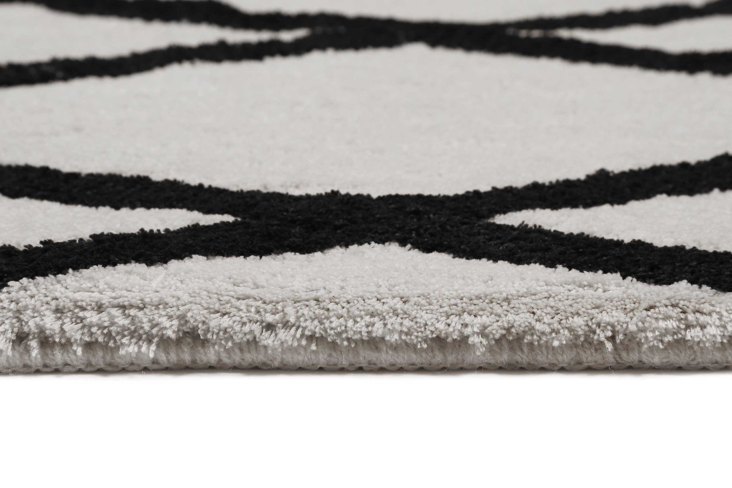 Badteppich Creme Schwarz "San Bosa" Homie Living
