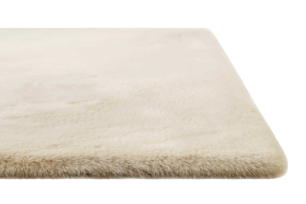 Teppich Creme Beige kuschelig & flauschig "Vita" Homie Living