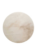 Teppich Rund Creme Beige kuschelig & flauschig "Vita" Homie Living