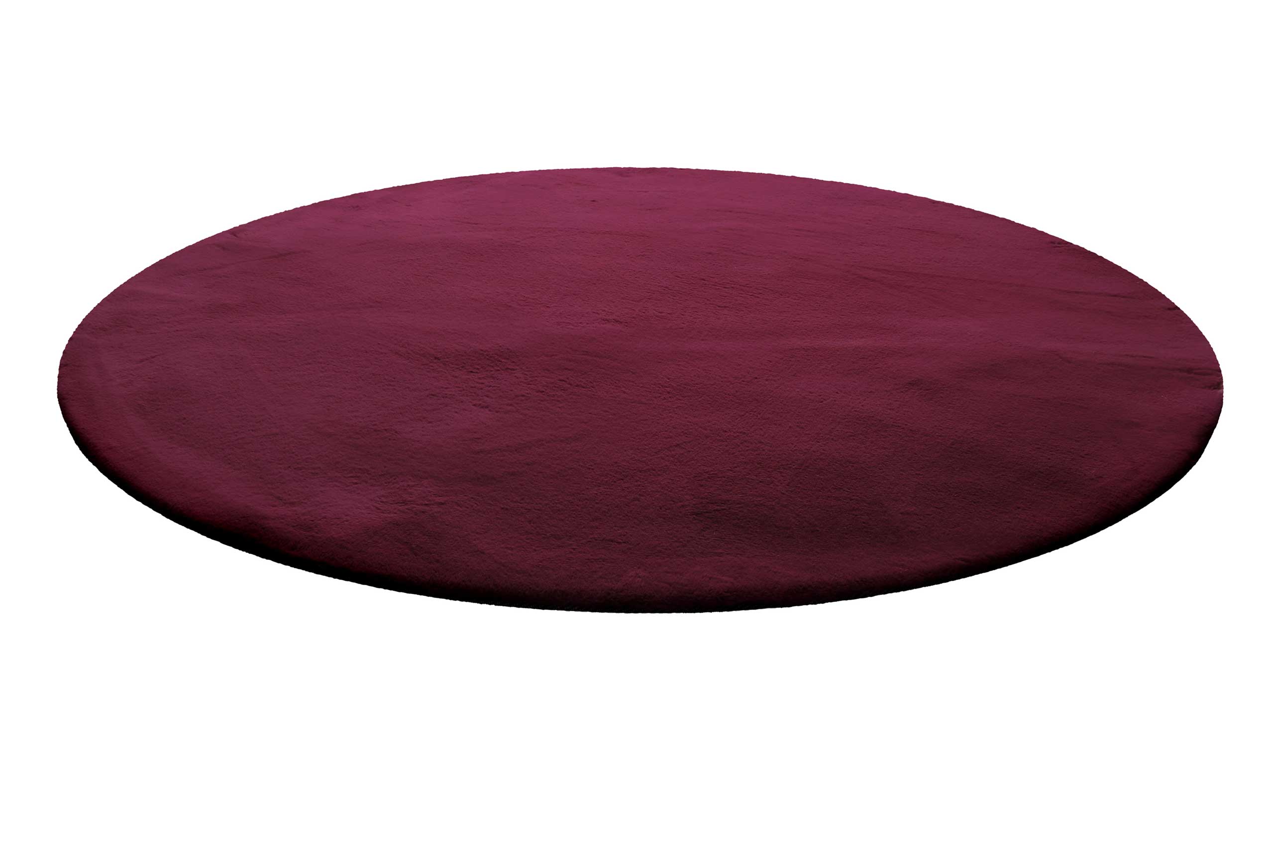 Teppich Rund Violett kuschelig & flauschig "Vita" Homie Living