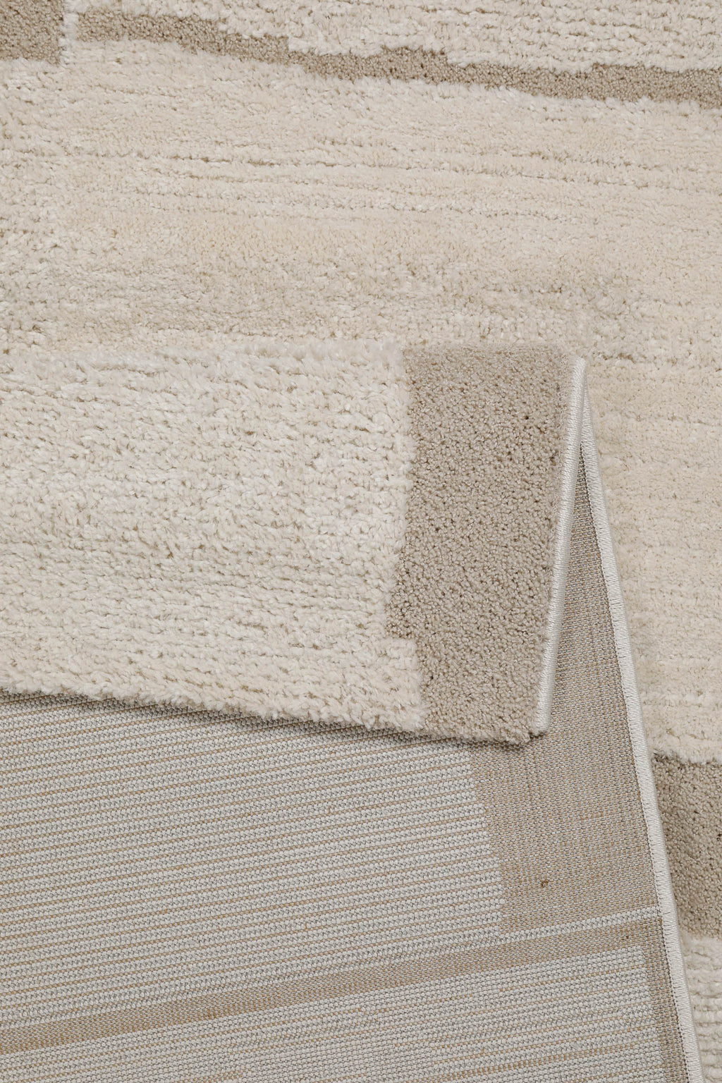 Kurzflor Teppich Creme Beige "Ingvar" WECONhome
