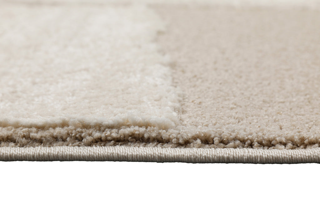 Kurzflor Teppich Creme Beige "Ingvar" WECONhome