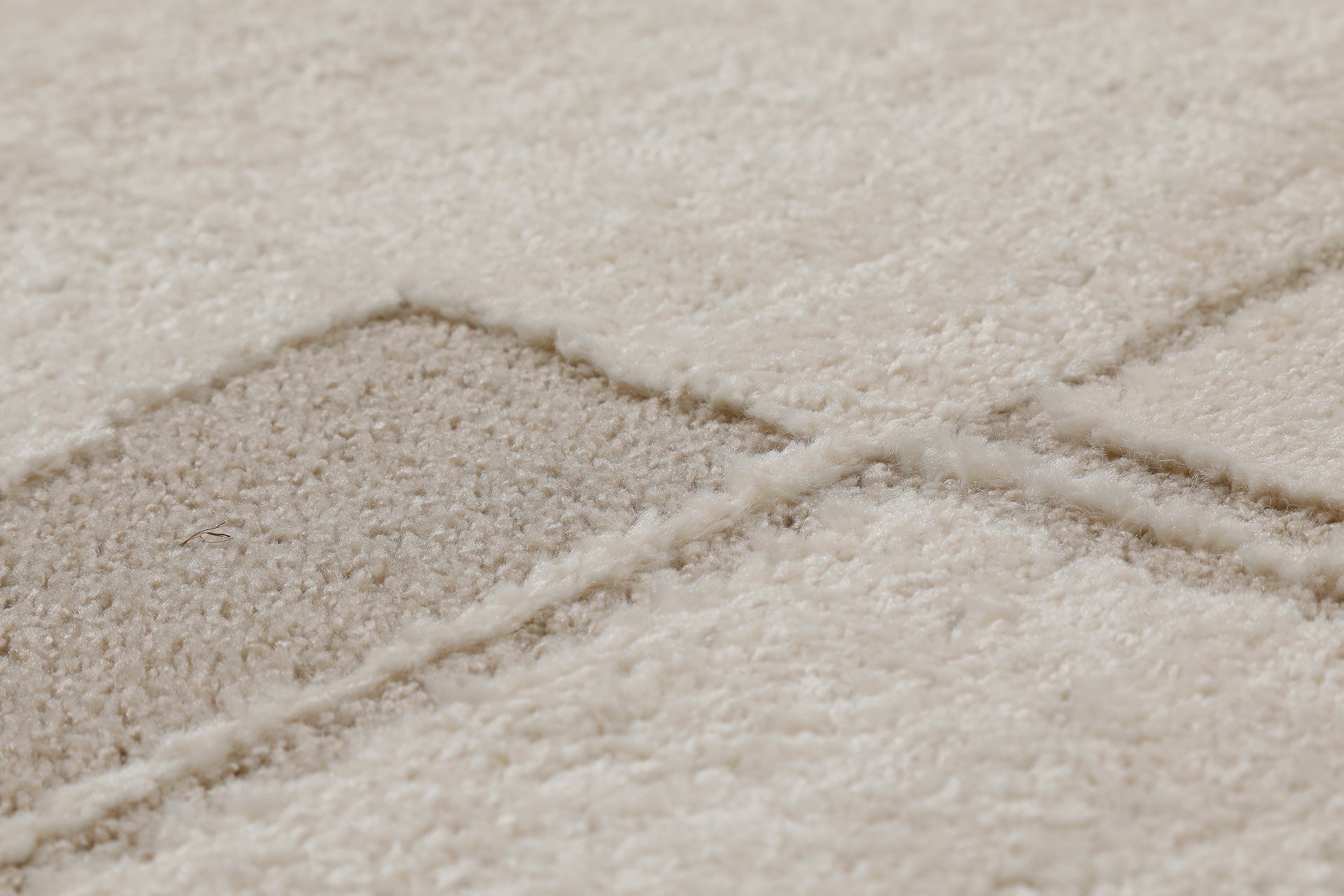 Kurzflor Teppich Creme Beige "Ingvar" WECONhome