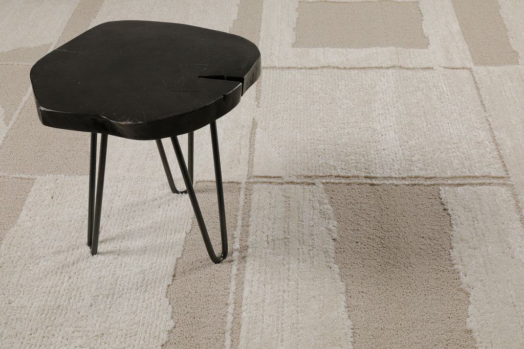 Kurzflor Teppich Creme Beige "Ingvar" WECONhome