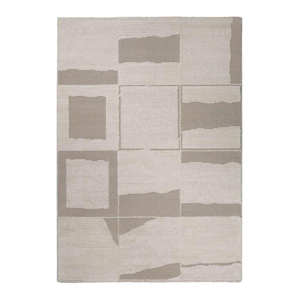 Kurzflor Teppich Creme Beige "Ingvar" WECONhome