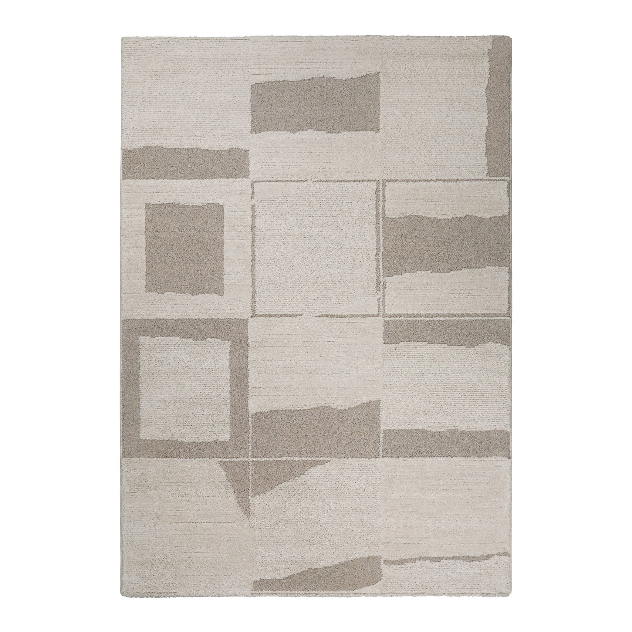 Kurzflor Teppich Creme Beige "Ingvar" WECONhome