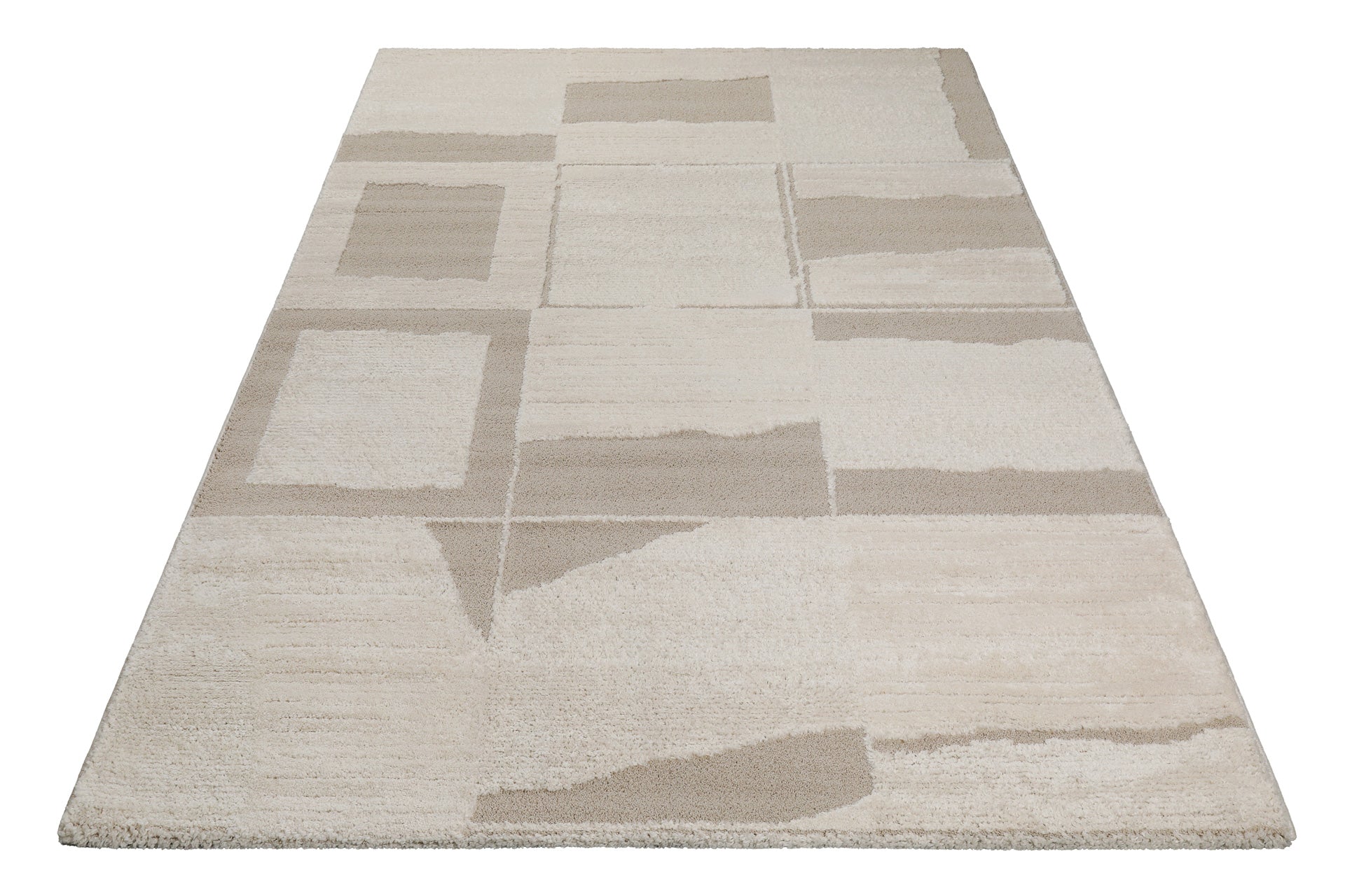 Kurzflor Teppich Creme Beige "Ingvar" WECONhome