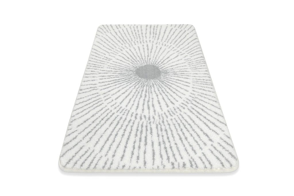 Badteppich Weiß Grau "Jasbeer" WECONhome Basics